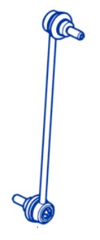 551103022R - Тяга стабилизатора duster, captur, arkana oe