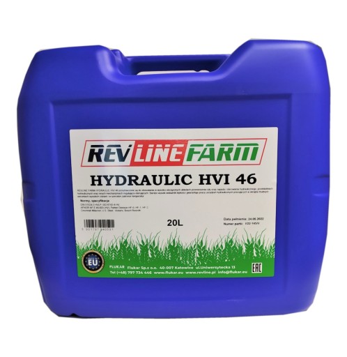 REVLINE FARM ГІДРАВЛІЧНИЙ HVI 46 20L.