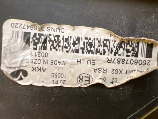 Licht links Renault Master 4 IV 19- Led 260607867R