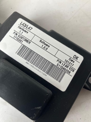 PANEL Schalter SITZ LATITUDE links vorne
