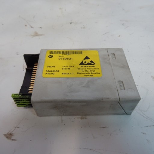 BMW 520D E60 modul konsole 9169521