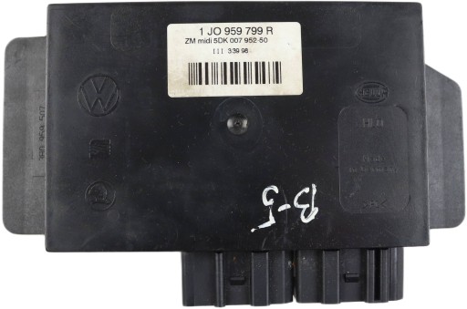 VW PASSAT B5 modul Bedienteil KOMFORTU 1J0959799R