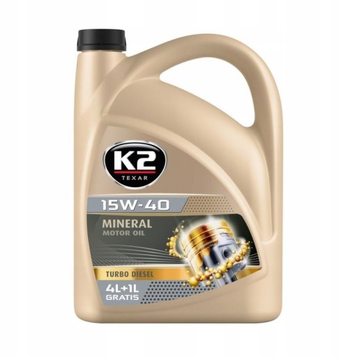 TEXAR OIL 15W40 TD 5L K2 O2545S