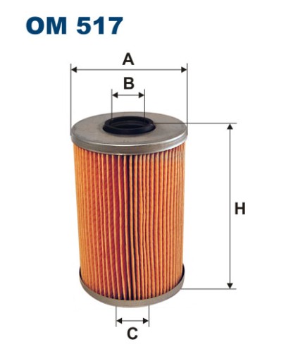 FILTRON FILTR OLEJU OM 517