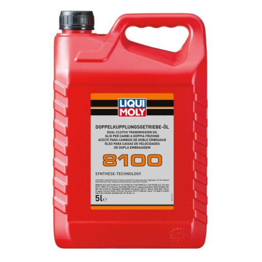 Трансмиссионное масло liqui moly dsg 8100 lm20626 5л.