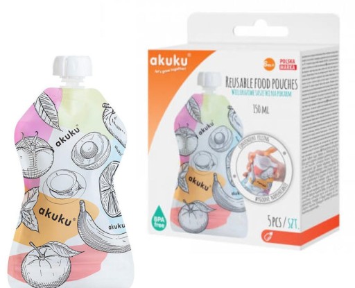 Пакети Акуку харчові 5 шт 150 мл
