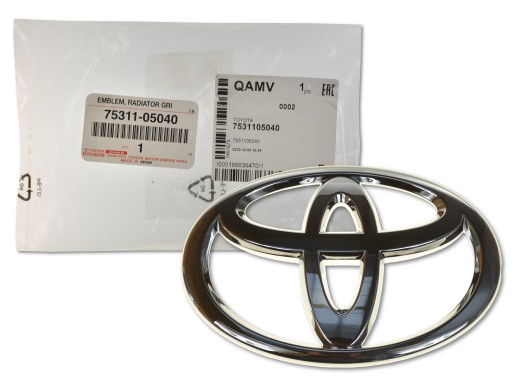 ЭМБЛЕМА ЗНАЧОК ЛОГОТИП 75311-05040 ОРИГИНАЛ TOYOTA