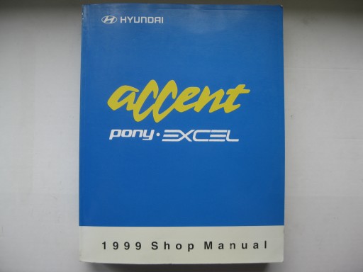 Hyundai Accent Excel пони ремонт Строительство 1999