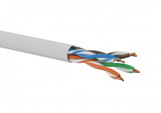 Kabel U/UTP kat.5E Eca PVC 4PR 305m - 25 lat gwarancji