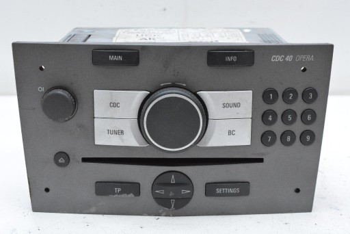RADIO Radio CDC40 OPERA 13121030 OPEL ASTRA 3 III H 04-07