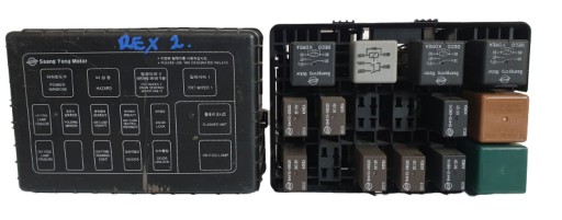 82201-08244 4car - SsangYong Rexton 2.7 xdi коробка реле