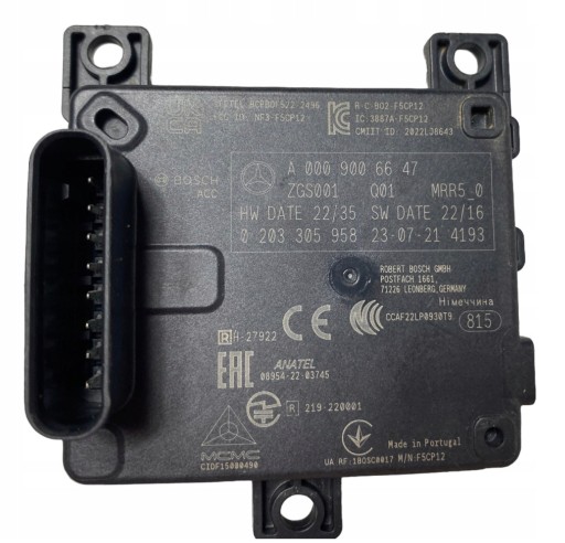 0203305958 - Новий радар distronic oe mercedes benz a0009006647 bosch датчик наближення