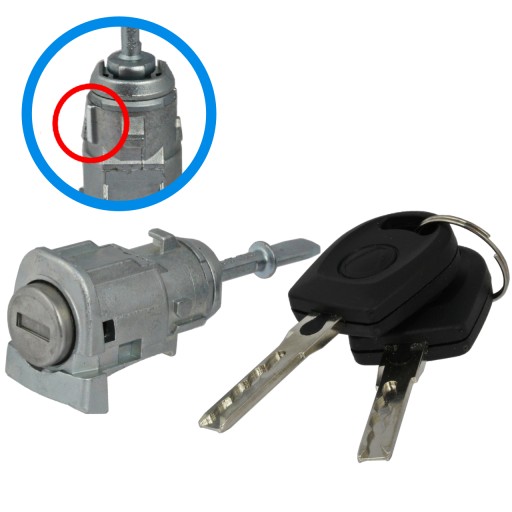 1J0837168 - ВСТАВКА ЗАМКА ПРАВОЙ ДВЕРИ VW GOLF BORA PASSAT POLO