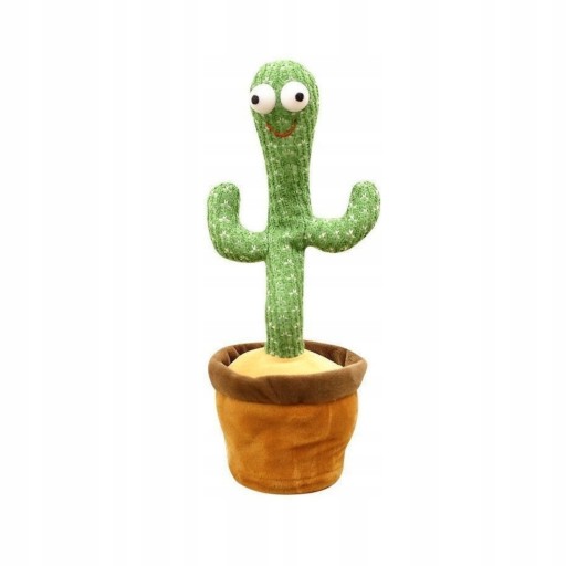 Співаючий і танцюючий кактус із USB-зарядкою