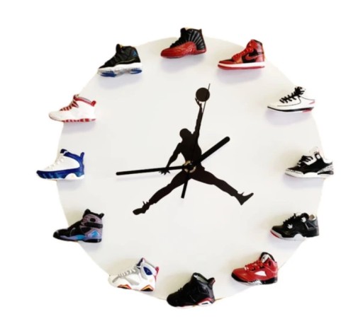 air jordan mini clock