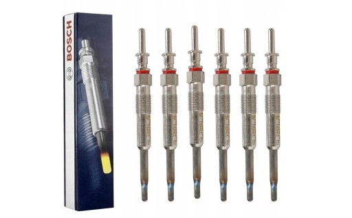 0 250 - 6x свічка розжарювання bosch bmw e46 e60 e63 e65 e70 e90 520d 525d 530d 535d