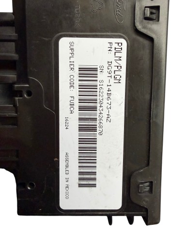 Module Unité de contrôle du capot Porte coffre hayon Arrière FORD MONDEO MK5 DG9T-14B673-AZ