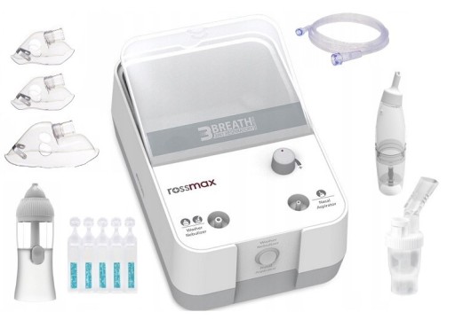 Інгалятор, іригатор, аспіратор 3в1 Rossmax NK1000
