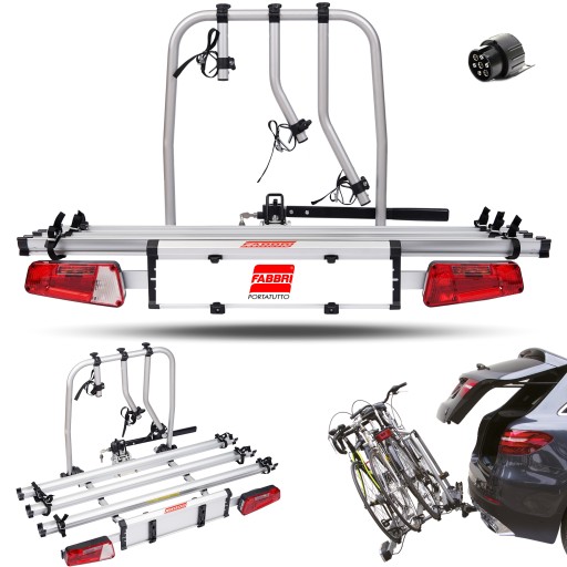 EASY BIKE 3 Bikes велосипедна платформа на гачку 13pin