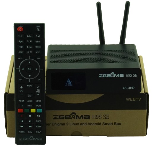 ZGEMMA H8.2H DEKODER SAT + DVB-T2 HEVC ENIGMA2 E2 - Sklep, Opinie