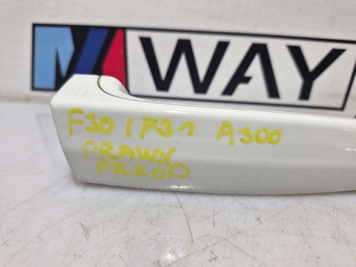 BMW F30 F31 holder handle KEYLESS right front A300 ALPINWEISS 7329346