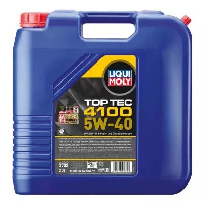 МАСЛО LIQUI MOLY 5W40 20л TOP TEC 4100 /