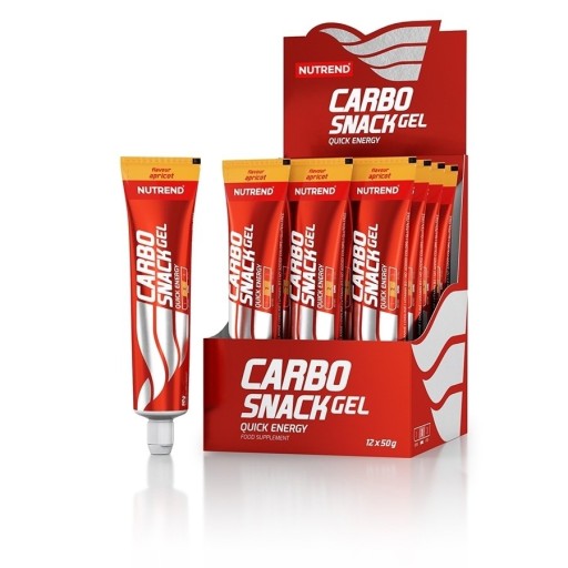 CARBOSNACK ŻEL ENERGETYCZNY WĘGLOWODANY ENERGIA - NUTREND 50g jabłko