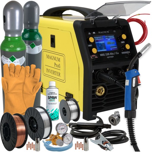 Зварювальний апарат Migomat Magnum MIG 220 MAG ALU SYNERGIA