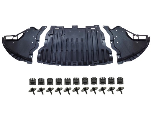 2235200000KPL+105 - Накладка на бампер mercedes s w223 v223 maybach z223 радіаторна решітка 2020-.