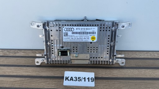 EKRAN MONITOR Bildschirm, AUDI A5 8T A4 B8 8T0919603F KA35/119