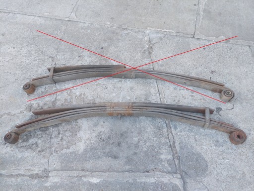 Задня задня пружина renault mascott 2.8 td 1996-2005 рр