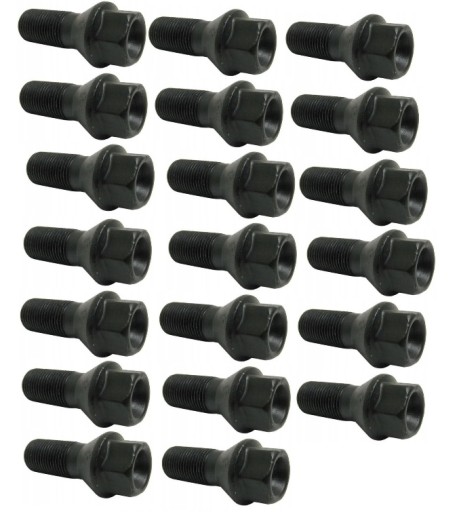 ПОВНИЙ НАБІР 20 ШТ БОЛТ СТАЛЬ КОЛЕСА AUDI SEAT SKODA VW