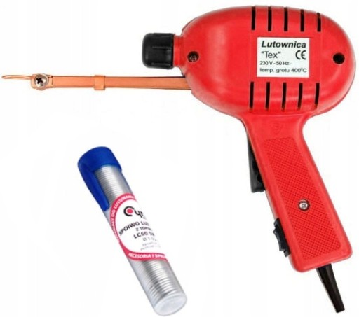 ПОЛЬША Трансформаторный паяльник 75/100Вт + ОЛОВО