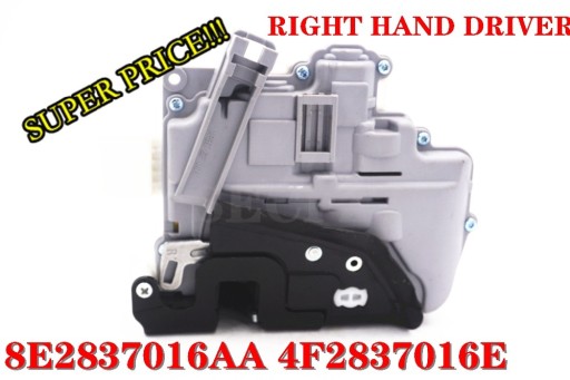 ZSD-324325345 - Замок привід дверей правий передній AUDI A3 A4 9 PIN