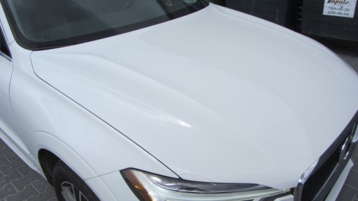 VOLVO XC60 II XC 60 2 BIALA bonnet cover colour 614-46 BIALY 2019R