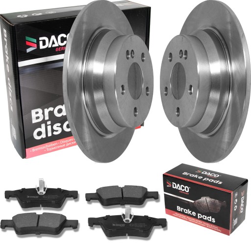 602323 - Диски і колодки MERCEDES E W211 02-300x67 задній