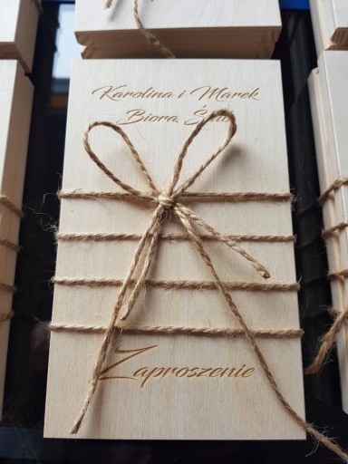 ЗАПРОШЕННЯ НА ВЕСІЛЛІ НА ХРЕЩЕННЯ ДЕРЕВ'ЯНА Скринька + ГРАВІЮВАННЯ
