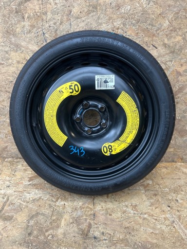 Galet tendeur courroie Roue de secours Audi A4 B9 A5 8W 5x112 125/70/R19 ET22