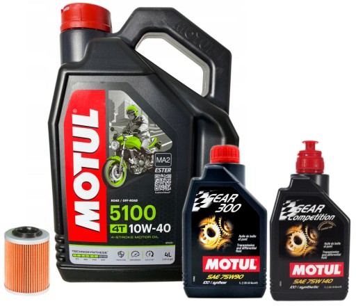 КОМПЛЕКТ МАСЛЯНИХ ФІЛЬТРОВ MOTUL CAN-AM OUTLANDER RENEGADE