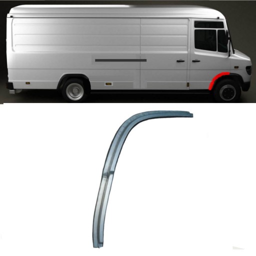 AB35503o32TWE - Колесная арка левая передняя MERCEDES VARIO W670 1995-2013