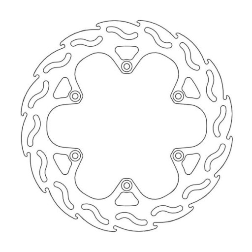 110276 - ГАЛЬМІВНИЙ ДИСК FLAME MOTO-MASTER ЗАДНІЙ RM 125 250