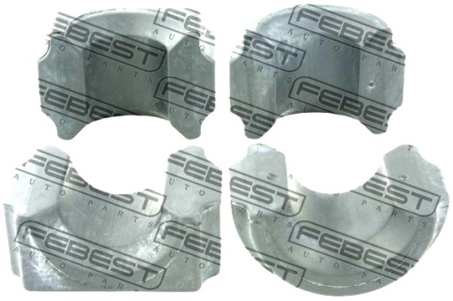 BMSB-F10F-KIT - Комплект втулок переднего стабилизатора febest bmw 6 f06 gc 2011-2013 гг.