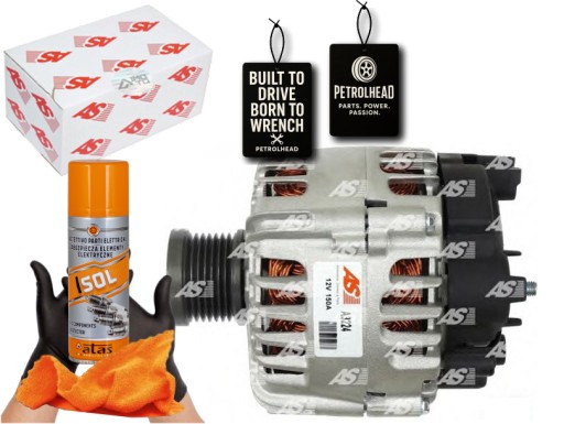ASPA3224#ECS-PCP+K - Генератор megane 2.0 08- 150a as-pl #petrolhead pro+ kit4