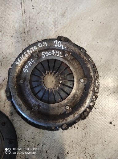 disc+pressure plate of the clutch clutch fiat Seicento 900