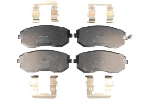 BP-12357 - ТОРМОЗНЫЕ КОЛОДКИ OPTIMAL ПЕРЕДНИЕ SUBARU FORESTER SG