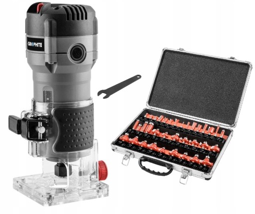 ГРАФИТ Триммер для кромок 510 Вт + 35 РЕЗЦ