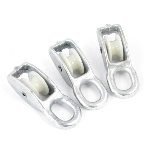 BLPOJO30.10 - 10 x Одиночний канатний шків для канатів 250 кг