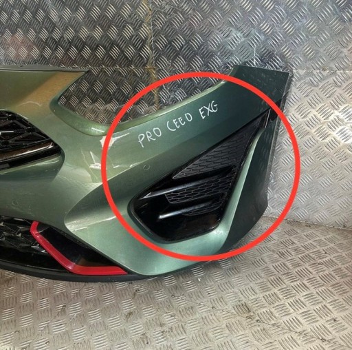 KIA CEED III GT-LINE grid W bumper left front 86563-J7LA0