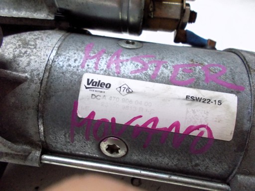RENAULT MASTER III LIFT IV 2,3 DCI starter 233009813R