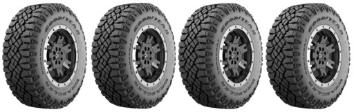 4X 255 / 55R19 GOODYEAR WRANGLER DURATRAC 111Q